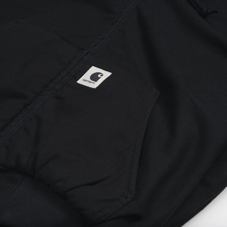 W' Active Jacket Black Rinsed