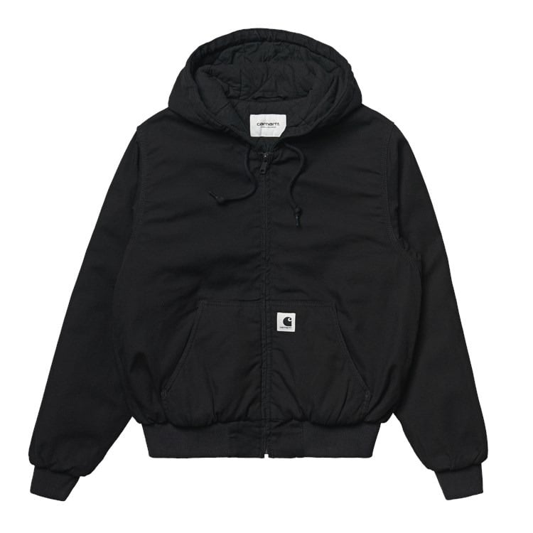Carhartt WIP - W' Active Jacket - black rinsed - Dame > Jakker