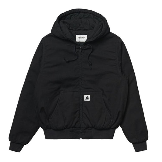Carhartt WIP - W' Active Jacket Hudson (Winter) - BLACK RINSED / Sort - Jakker