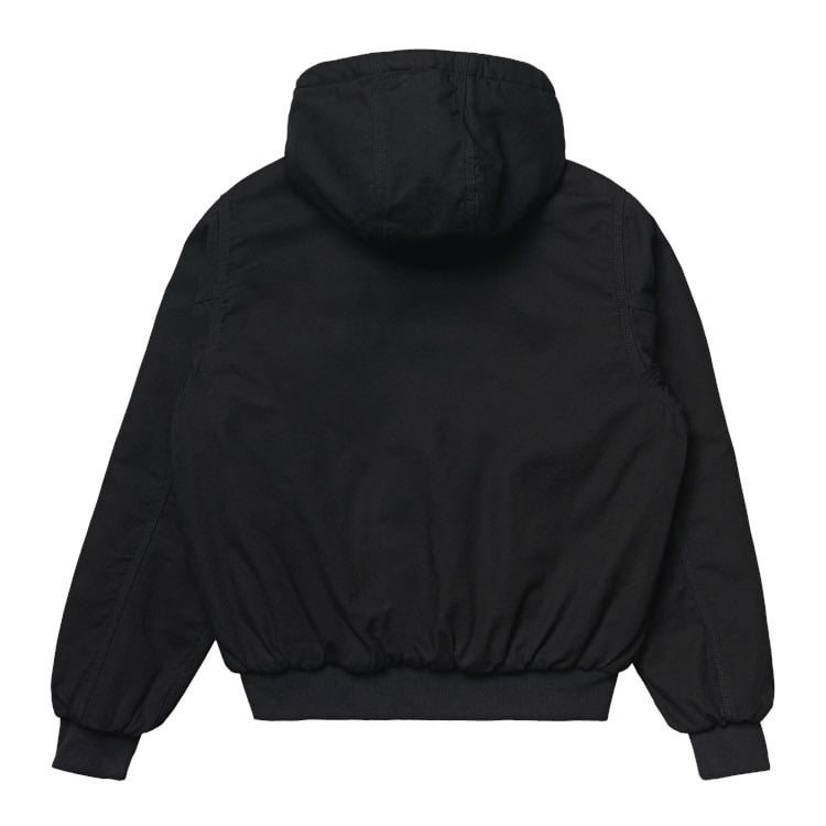 W' Active Jacket Black Rinsed