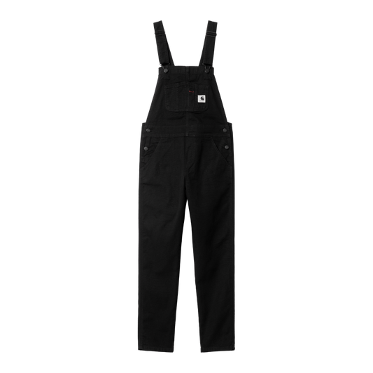 Carhartt WIP - W' Bib Overall Hudson - BLACK / Sort - Overalls