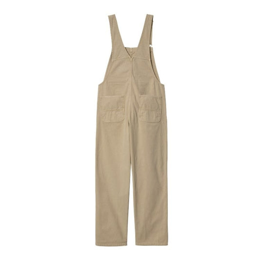 W' Bib Overall Straight Dusty H Brown Faded