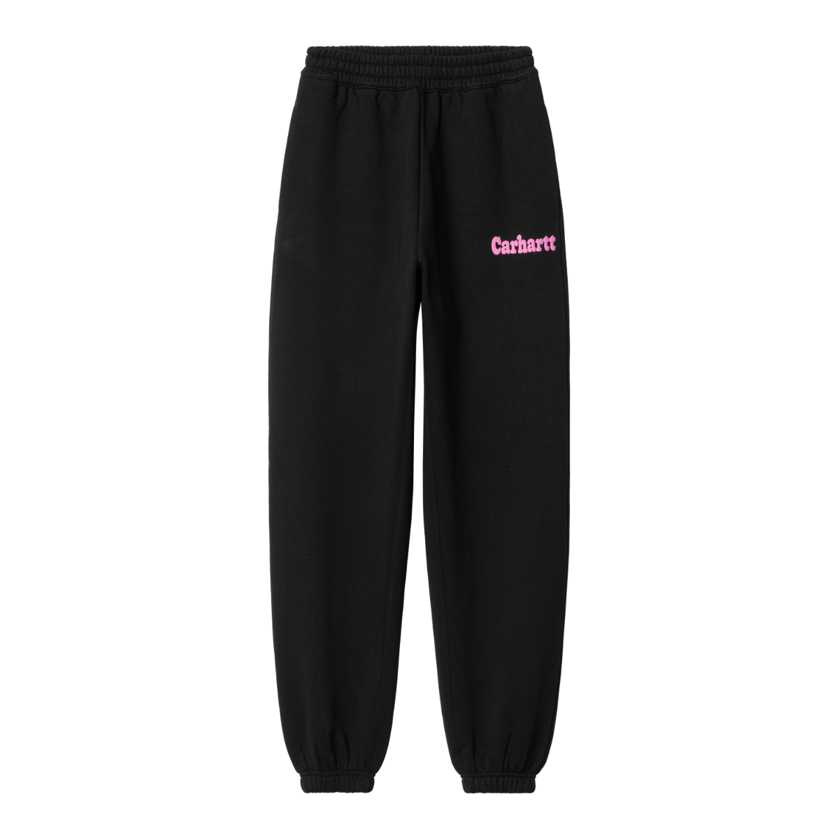 Carhartt WIP - W' Bubbles Sweat Pant - BLACK / PINK / Sort - Bukser