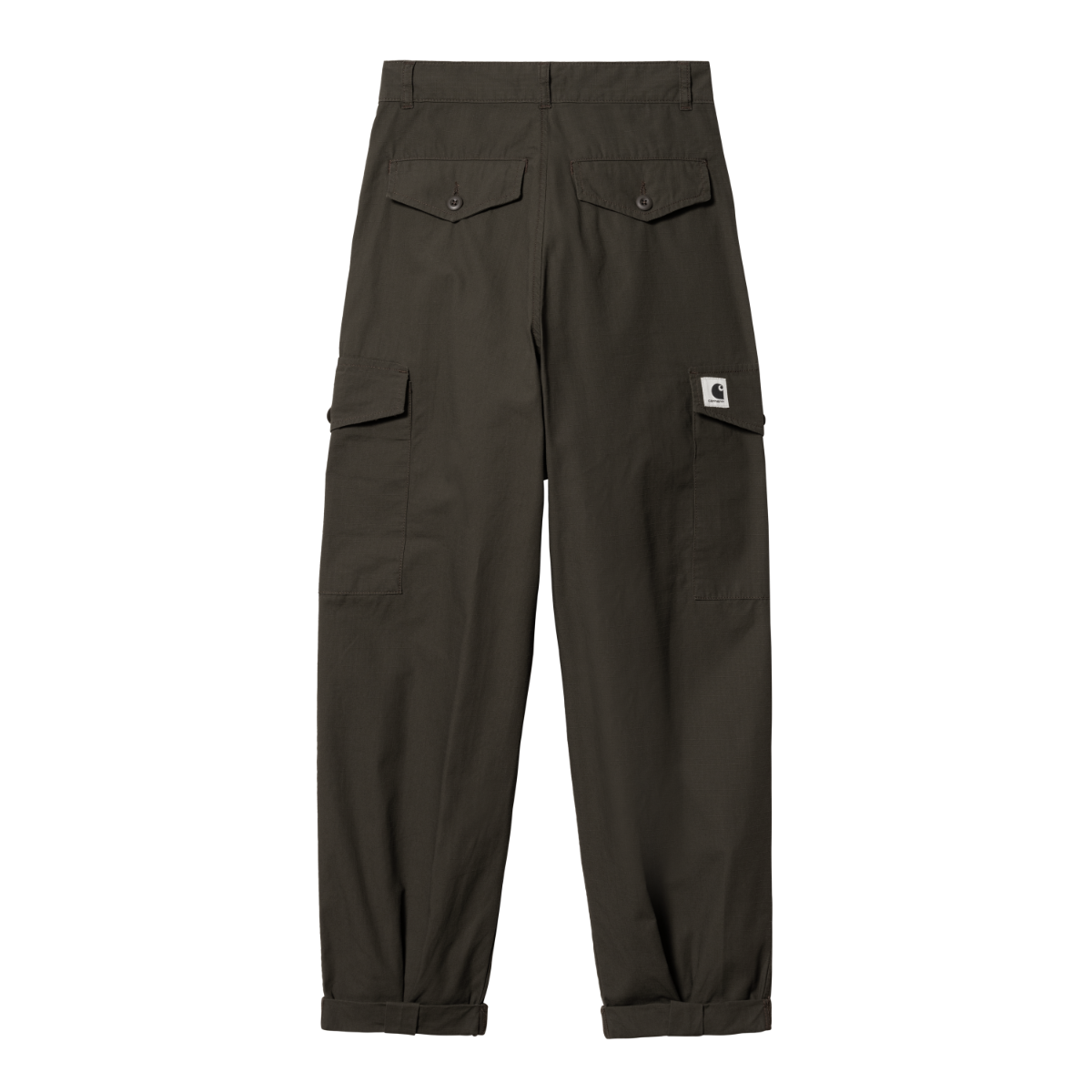 Carhartt WIP - W' Collins Pant - CYPRESS RINSED / Grøn - Bukser