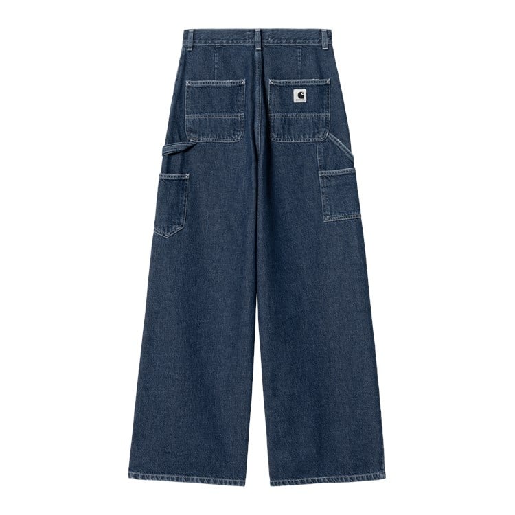 Carhartt WIP - W' Jens Pant - BLUE STONE WASHED / Blå - Bukser