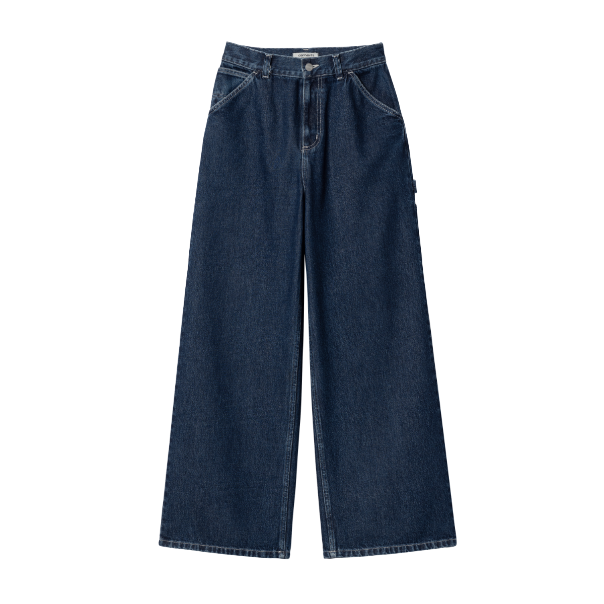 Carhartt WIP - W' Jens Pant - BLUE STONE WASHED / Blå - Bukser