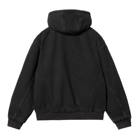 Carhartt WIP - W' OG Active Jacket Smith - BLACK STONE WASHED / Sort - Jakker