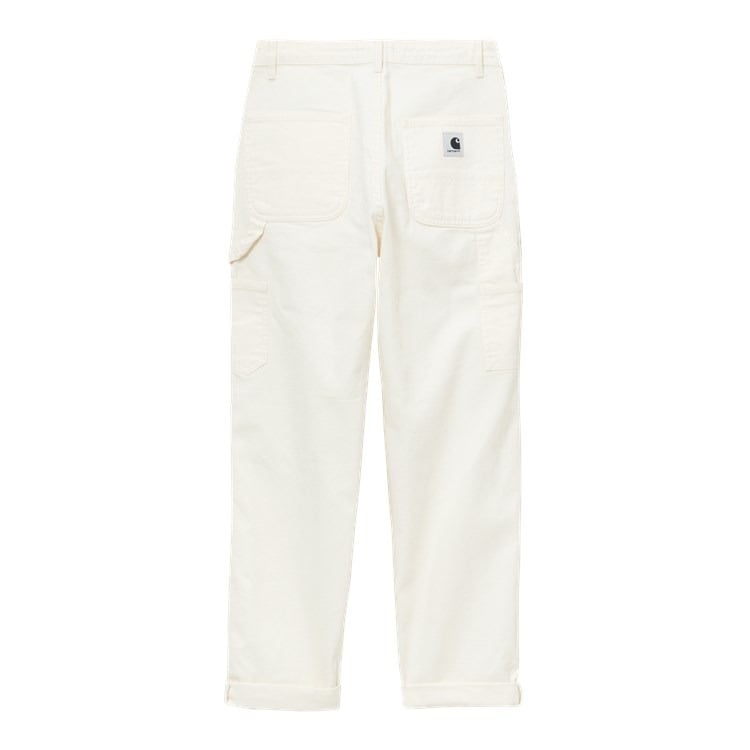 Carhartt WIP - W' Pierce Pant Hudson - WAX RINSED / Hvid - Bukser