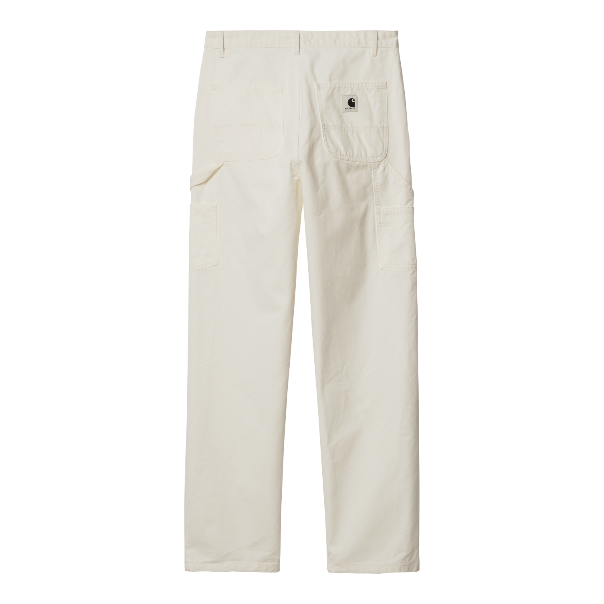 Carhartt WIP - W' Pierce Pant Straight Newcomb - OFF-WHITE RINSED / Hvid - Bukser