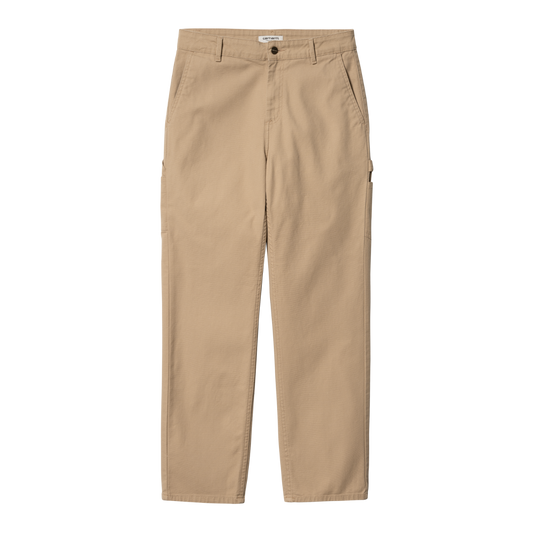 Carhartt WIP - W' Pierce Pant Straight Hudson - DUSTY H BROWN RINSED / Brun - Bukser
