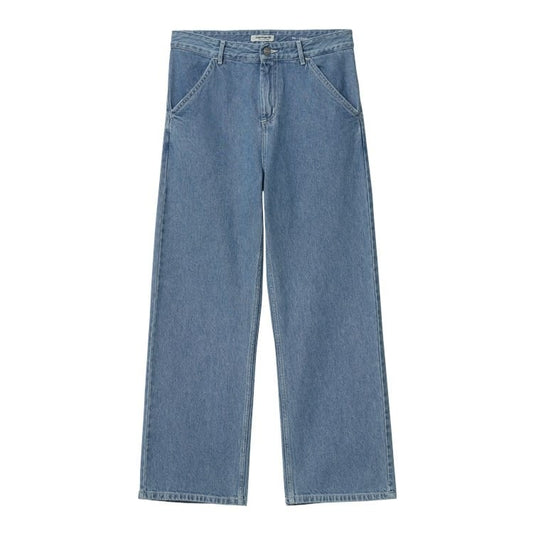 W' Simple Pant Blue Heavy Stone