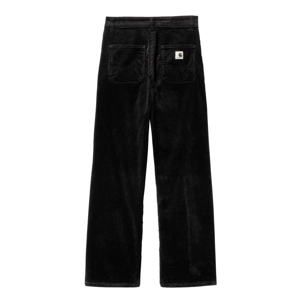 Carhartt WIP - W' Simple Pant Corduroy - 5 WA BLACK RINSED / Sort - Bukser