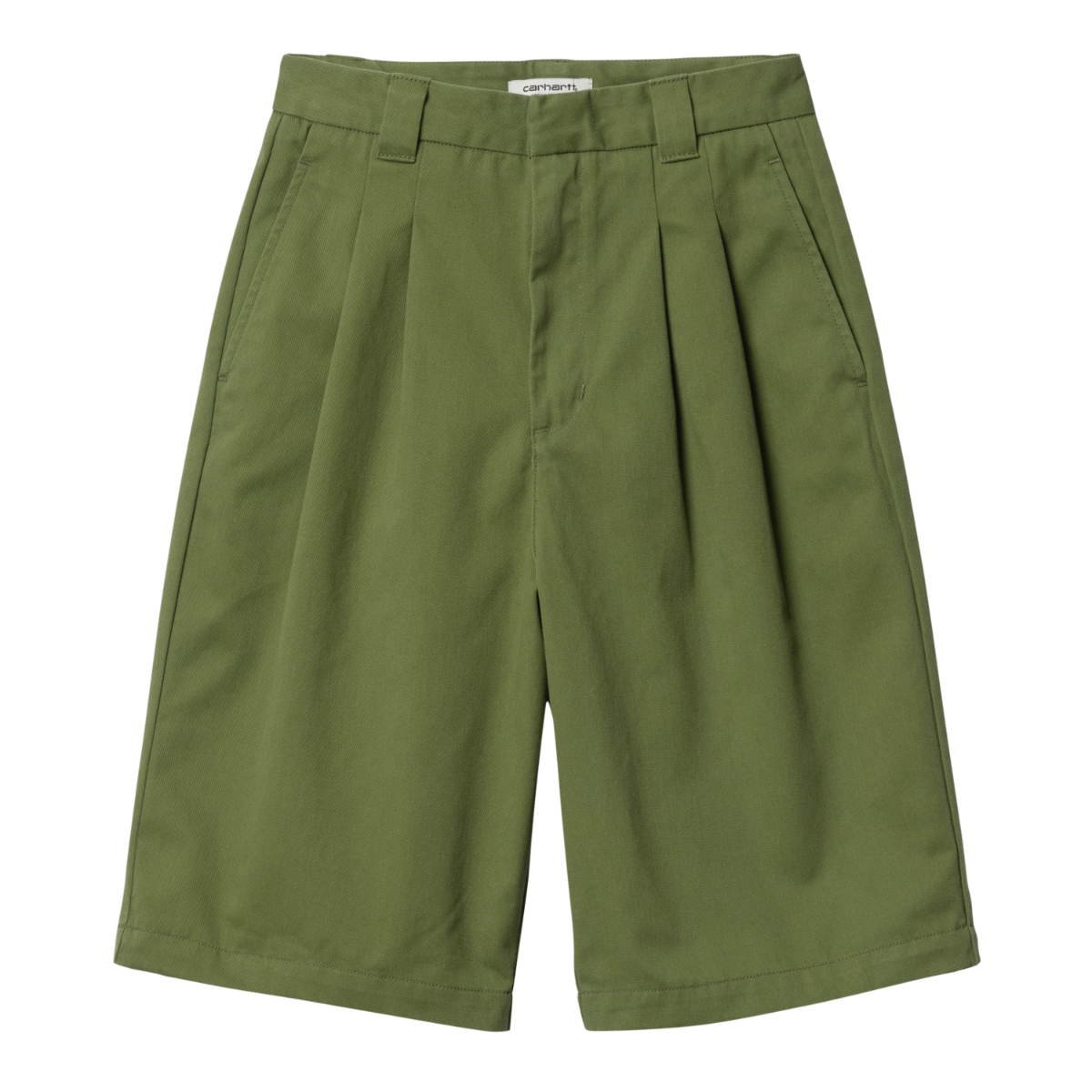 Carhartt WIP - W' Tristin Short - KIWI RINSED / Grøn - Shorts