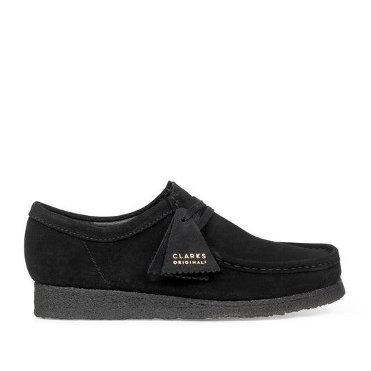 Clarks Originals - Wallabee - BLACK SUEDE / Sort - Sko