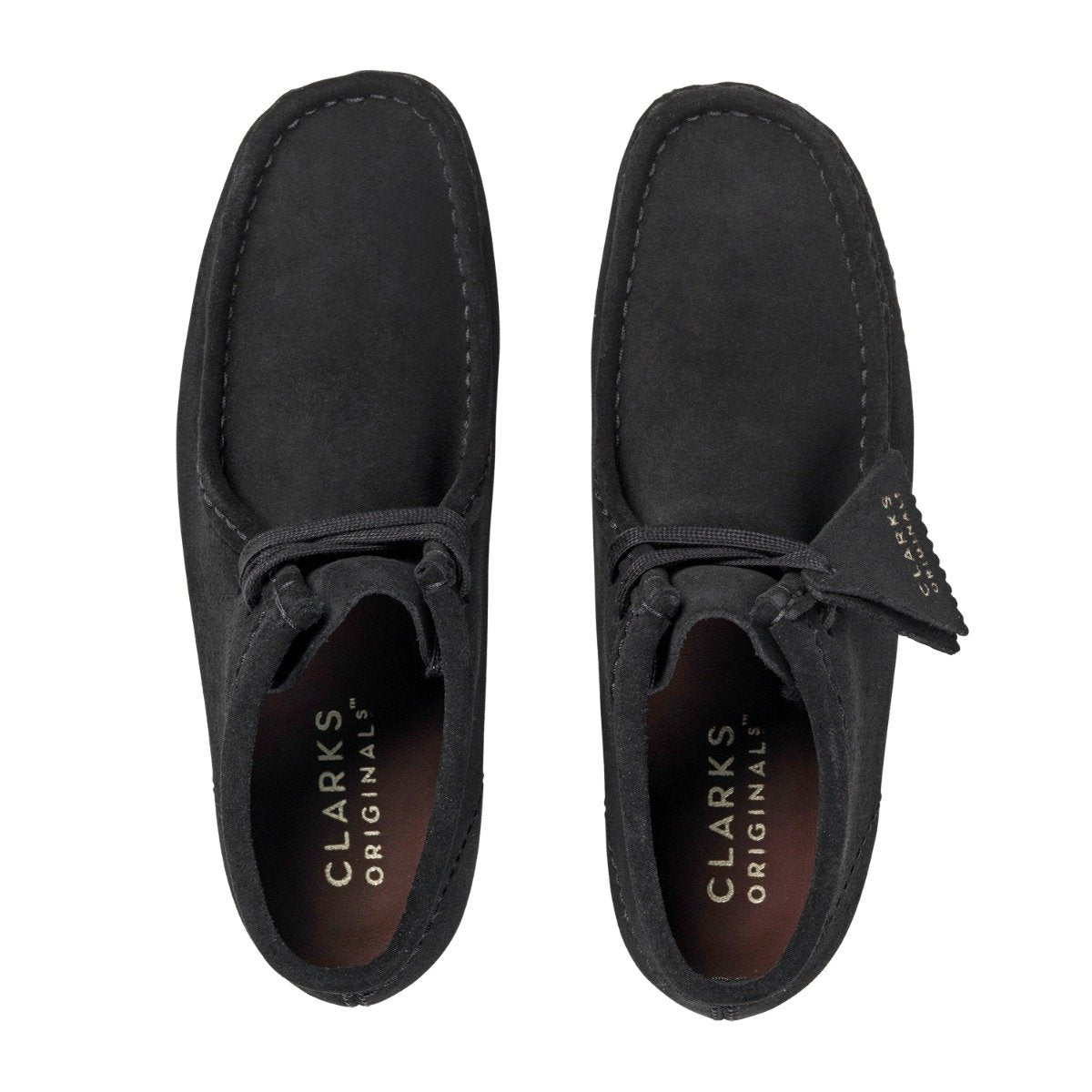 Clarks Originals - Wallabee Boot (W) - BLACK SUEDE / Sort - Sko