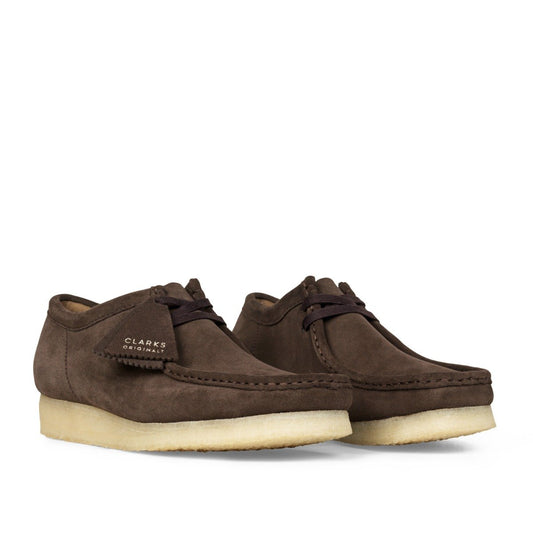 Clarks Wallabee Dark Brown Suede