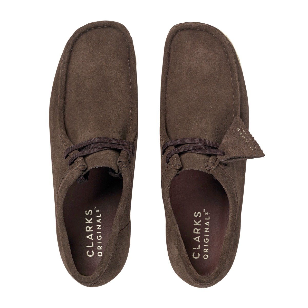 Clarks Wallabee Dark Brown Suede