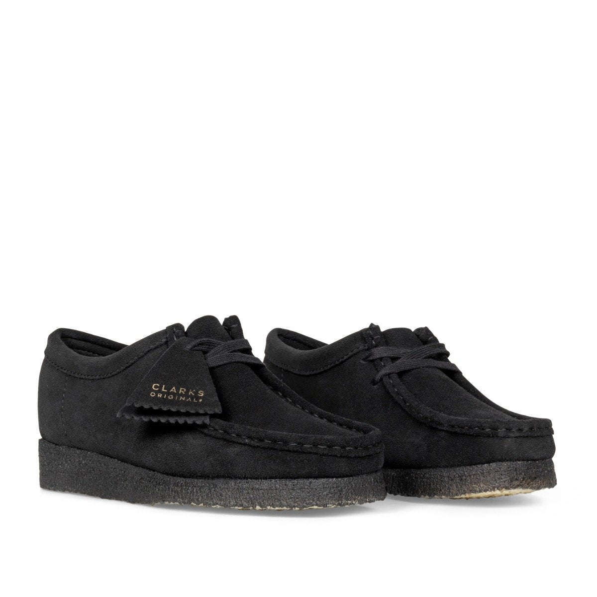 Clarks Originals - Wallabee (W) - BLACK SUEDE / Sort - Sko