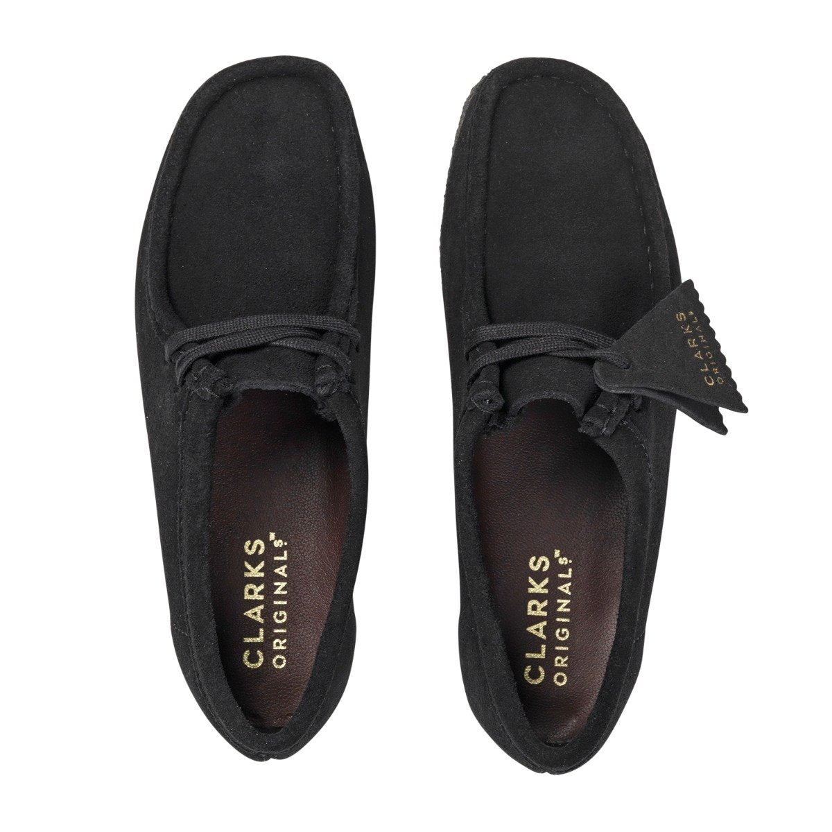 Clarks Originals - Wallabee (W) - BLACK SUEDE / Sort - Sko
