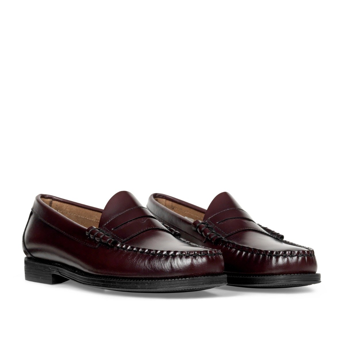 G.H. Bass - Weejun II Larson Moc Penny - WINE LEATHER / Bordeaux - Sko