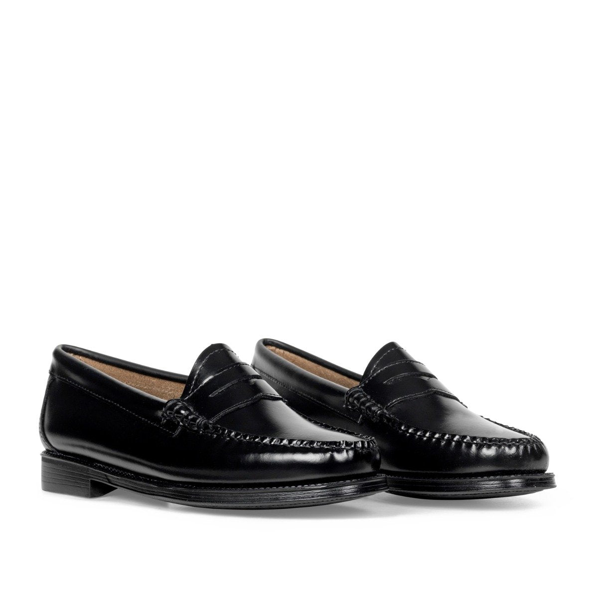 G.H. Bass - Weejun II Wmn Penny - BLACK LEATHER / Sort - Sko