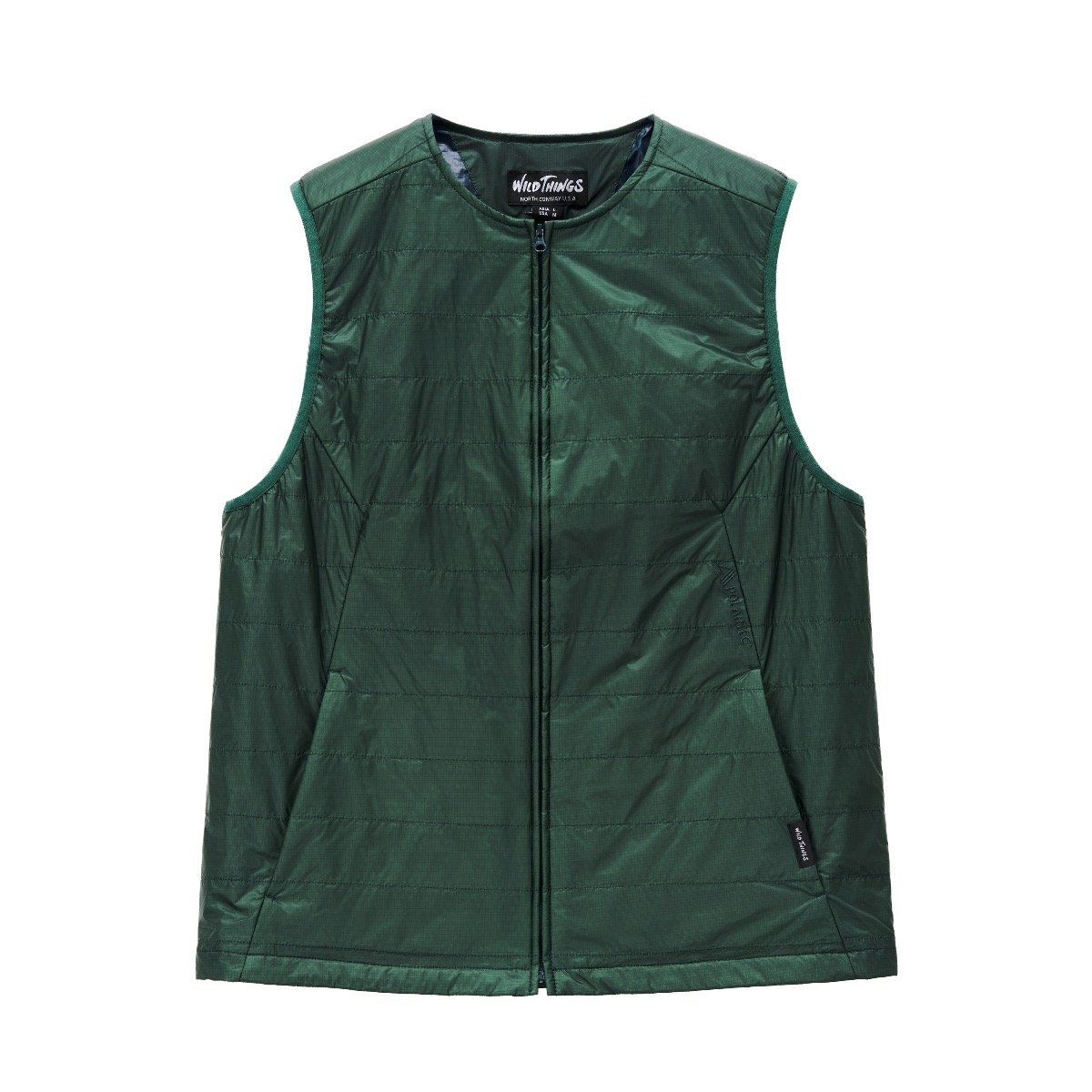 Wild Things - Polar Alpha Vest - GREEN / Grøn - Jakker