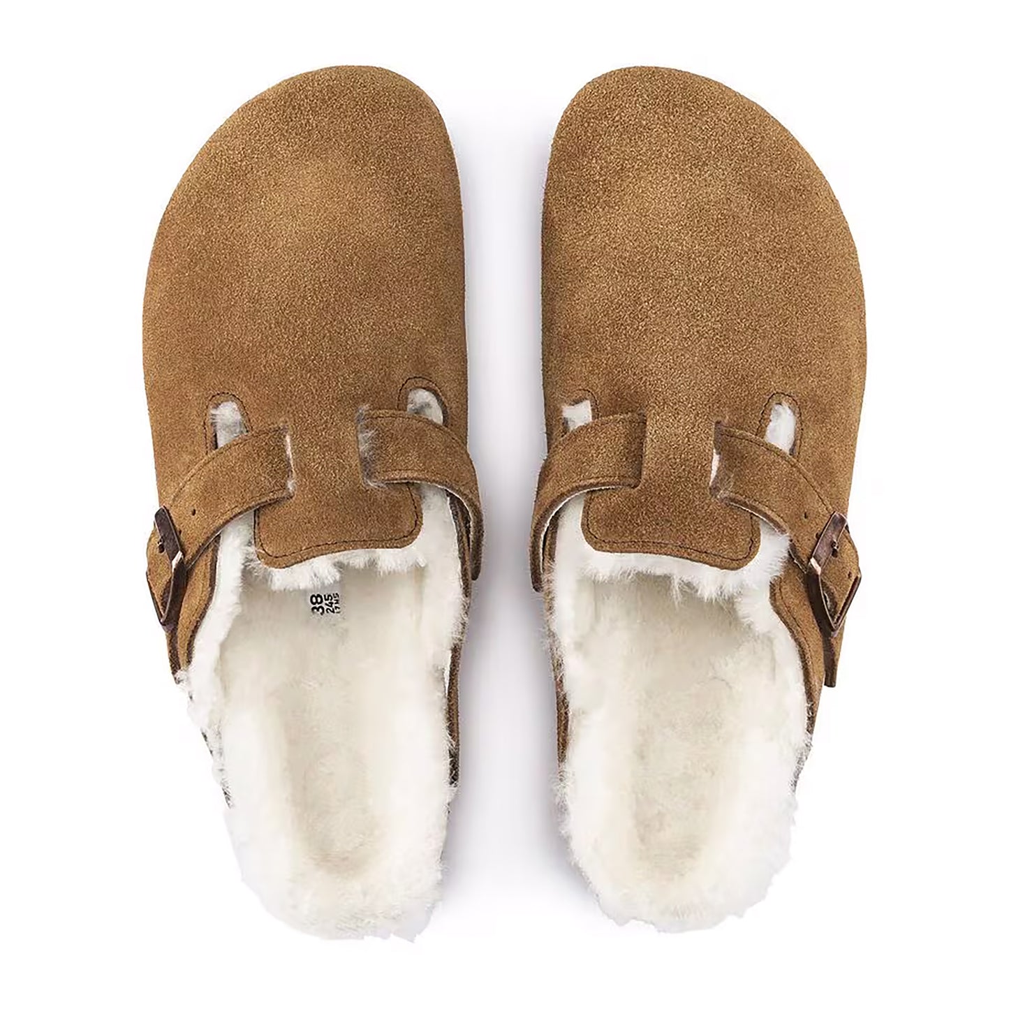 Birkenstock - Boston Shearling LEVE - MINK / Brun - Sko