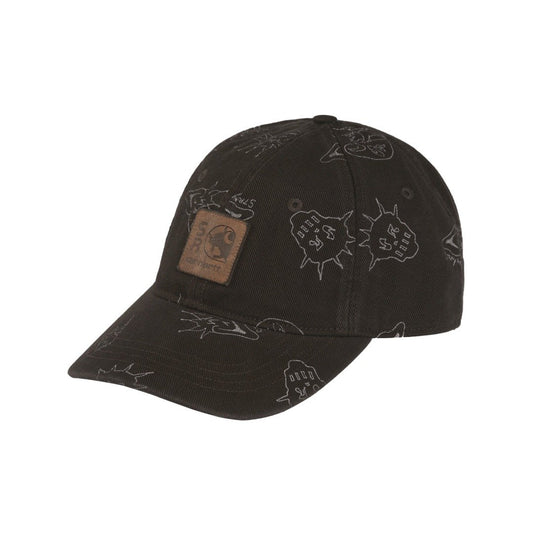 Carhartt WIP - Stray Rats 6-Panel Snapback Hat - TOBACCO / Brun - Accessories