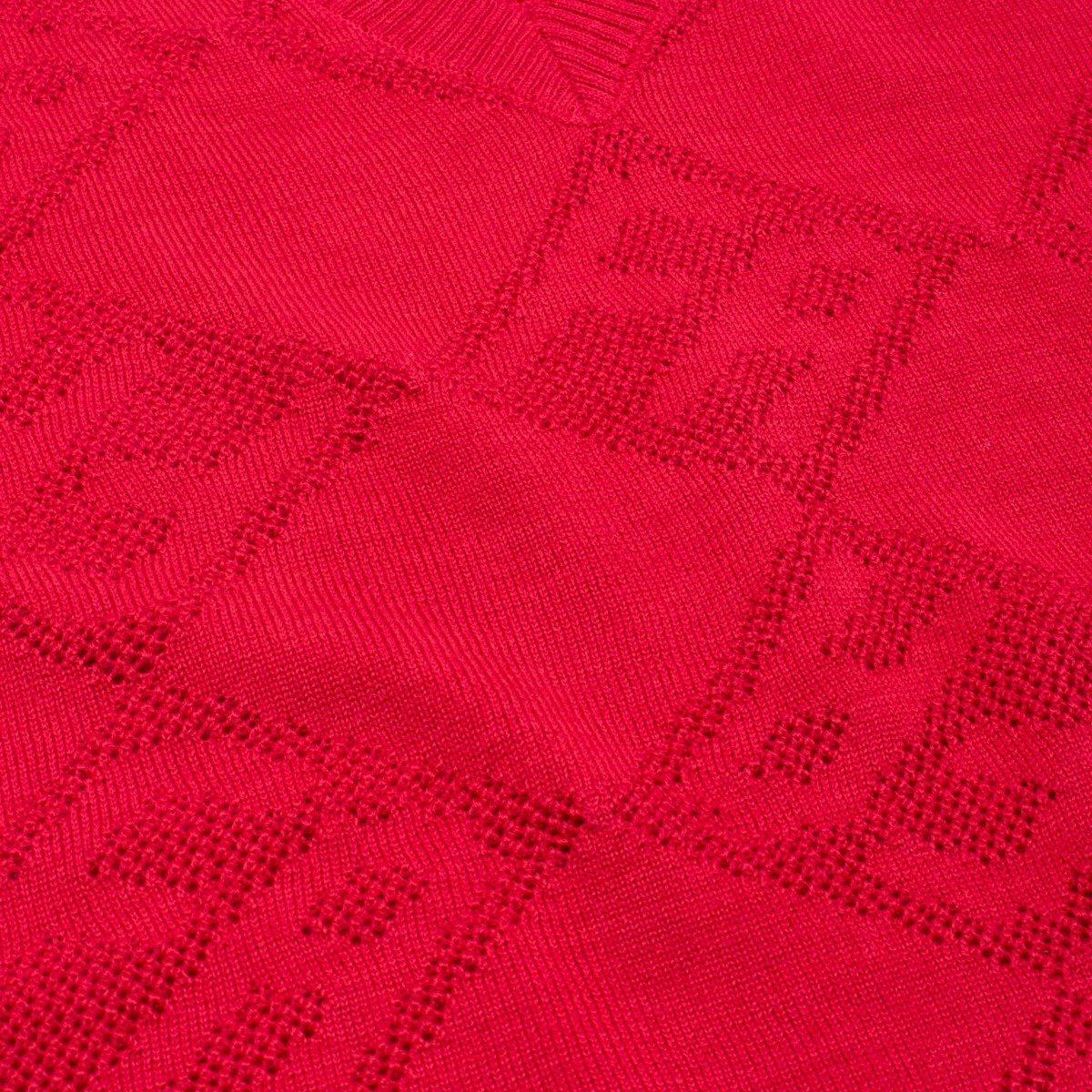 Fucking Awesome Letter Square Vest Red