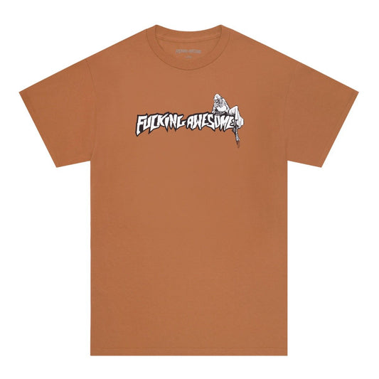 Fucking Awesome - Muerte Tee - BROWN SUGAR / Brun - T-Shirts