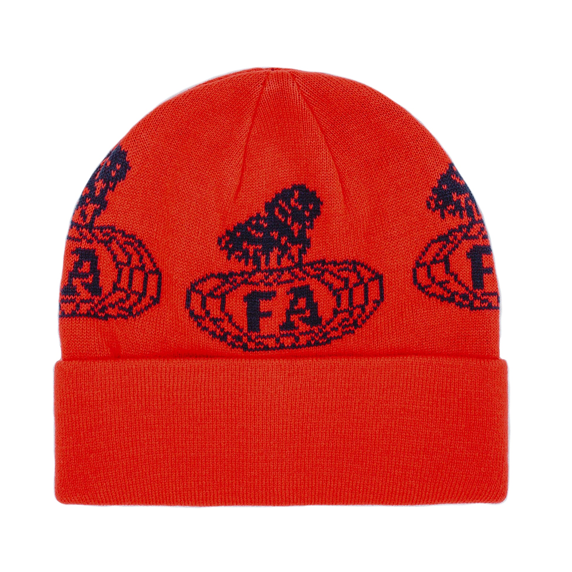 Fucking Awesome - Flea The World Beanie - BLOOD ORANGE / Orange||Sort - Accessories