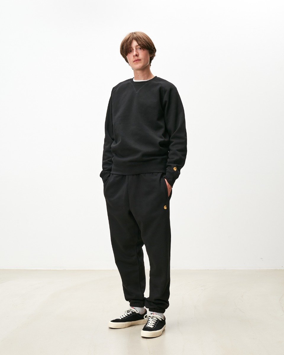 Chase Sweat Pant Black / Gold