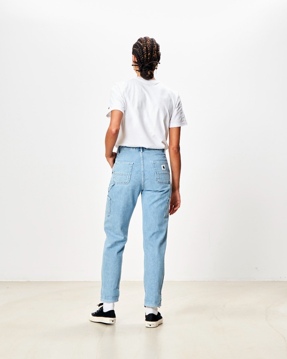Carhartt WIP W' Pierce Pant Blue stone bleached