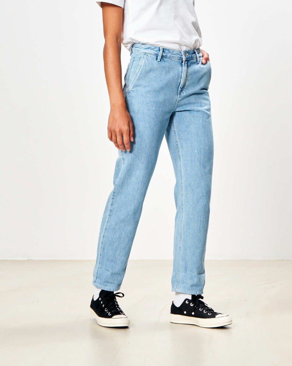 Carhartt WIP W' Pierce Pant Blue stone bleached