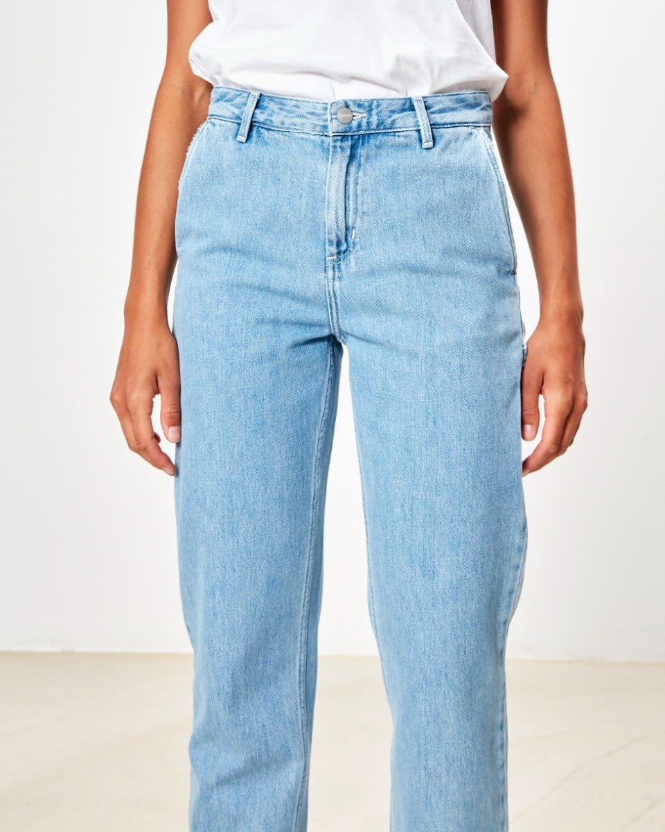 Carhartt WIP W' Pierce Pant Blue stone bleached