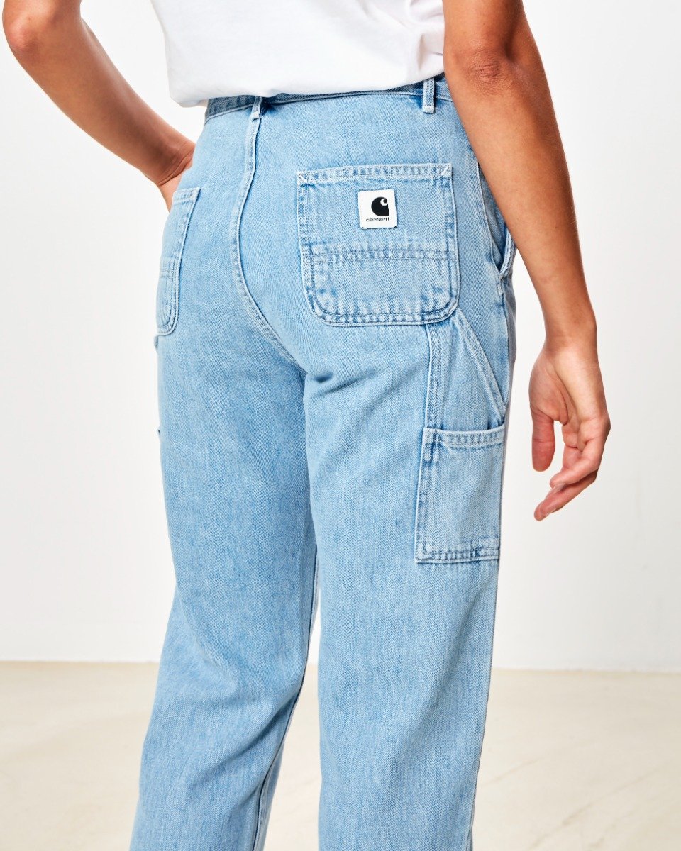 Carhartt WIP W' Pierce Pant Blue stone bleached