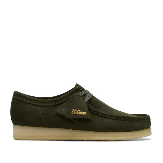 Clarks Originals - Wallabee - FOREST GREEN SUEDE / Grøn - Sko