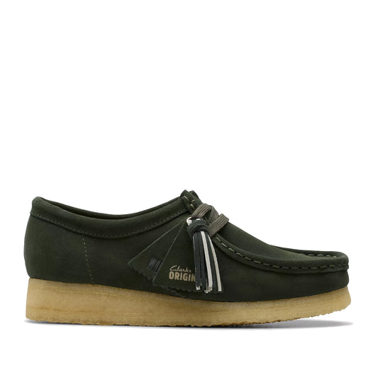 Clarks Originals - Wallabee (W) - FOREST GREEN SUEDE / Grøn - Sko