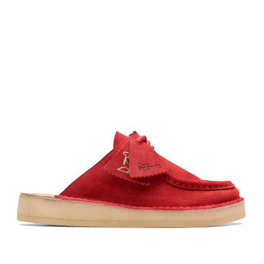 Clarks Originals - Desert Nomad Mule (W) - RED SUEDE / Rød - Sko