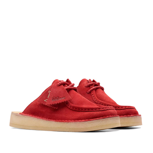 Clarks Originals - Desert Nomad Mule (W) - RED SUEDE / Rød - Sko