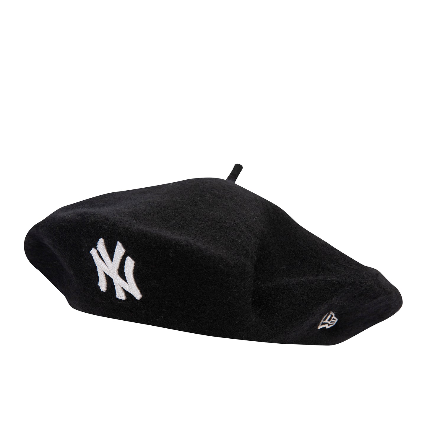 New Era - Wmns Wool Beret - New York Yankees - BLACK / Sort - Accessories