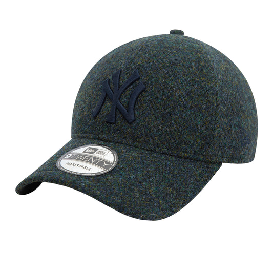 New Era - New York Yankees Image Harris Tweed® Navy 9TWENTY adjustable Cap - NAVY / Blå - Accessories