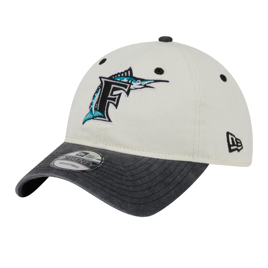 New Era - Classic Sidescript 9TWENTY Adjustable - OPEN MISC / Hvid||Grå - Accessories