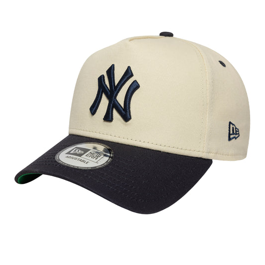 New Era - All Star Game Patch New York Yankees 9Forty E-Frame Cap - LIGHT BEIGE / Beige||Blå - Accessories