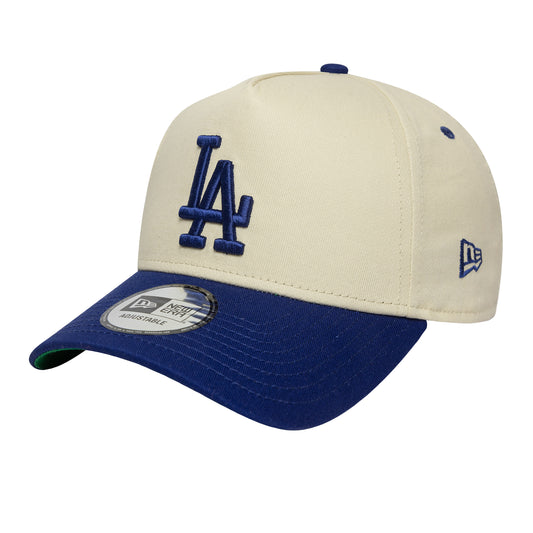 New Era - All Star Game Patch LA Dodgers 9Forty E-Frame Cap - LIGHT BEIGE / Beige||Blå - Accessories