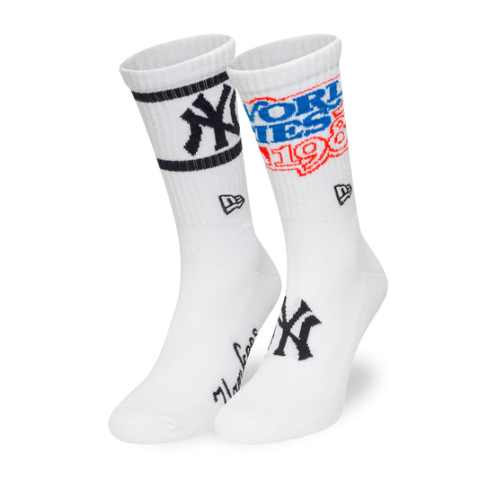 MLB NEW YORK YANKEES WS CREW SOCKS 2PK