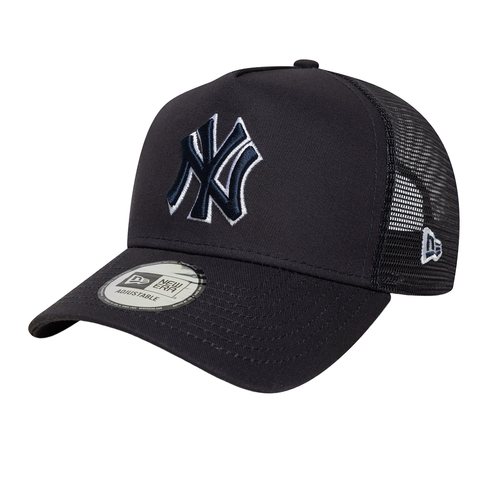 New Era - NEW YORK YANKEES 9FORTY TRUCKER CAP - NAVY / Blå - Accessories