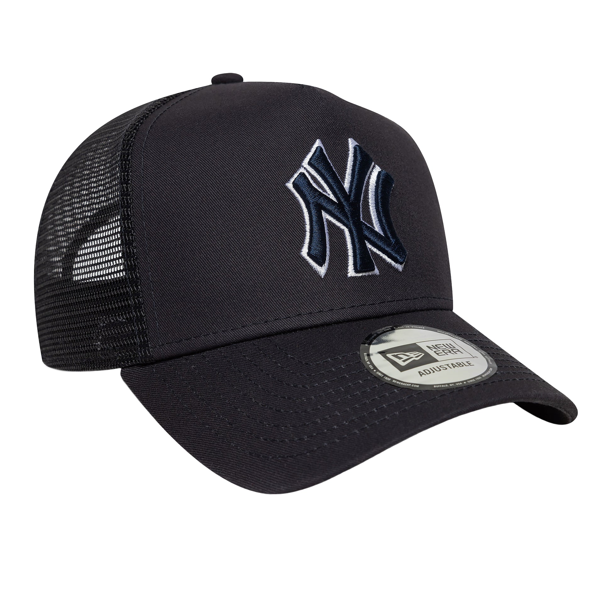 New Era - NEW YORK YANKEES 9FORTY TRUCKER CAP - NAVY / Blå - Accessories