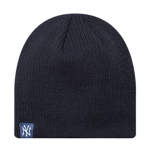 New Era - New York Yankees MLB Essential Navy Skull Knit Beanie Hat