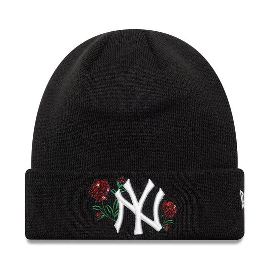 WMNS SEQUIN ROSE BEANIE NEYYAN BLK